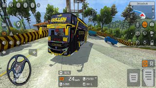 JB3  SHD Scania K360iB Angga Saputro Kamera Penumpang Mod Drive - Bus Simulator Indonesia Gameplay