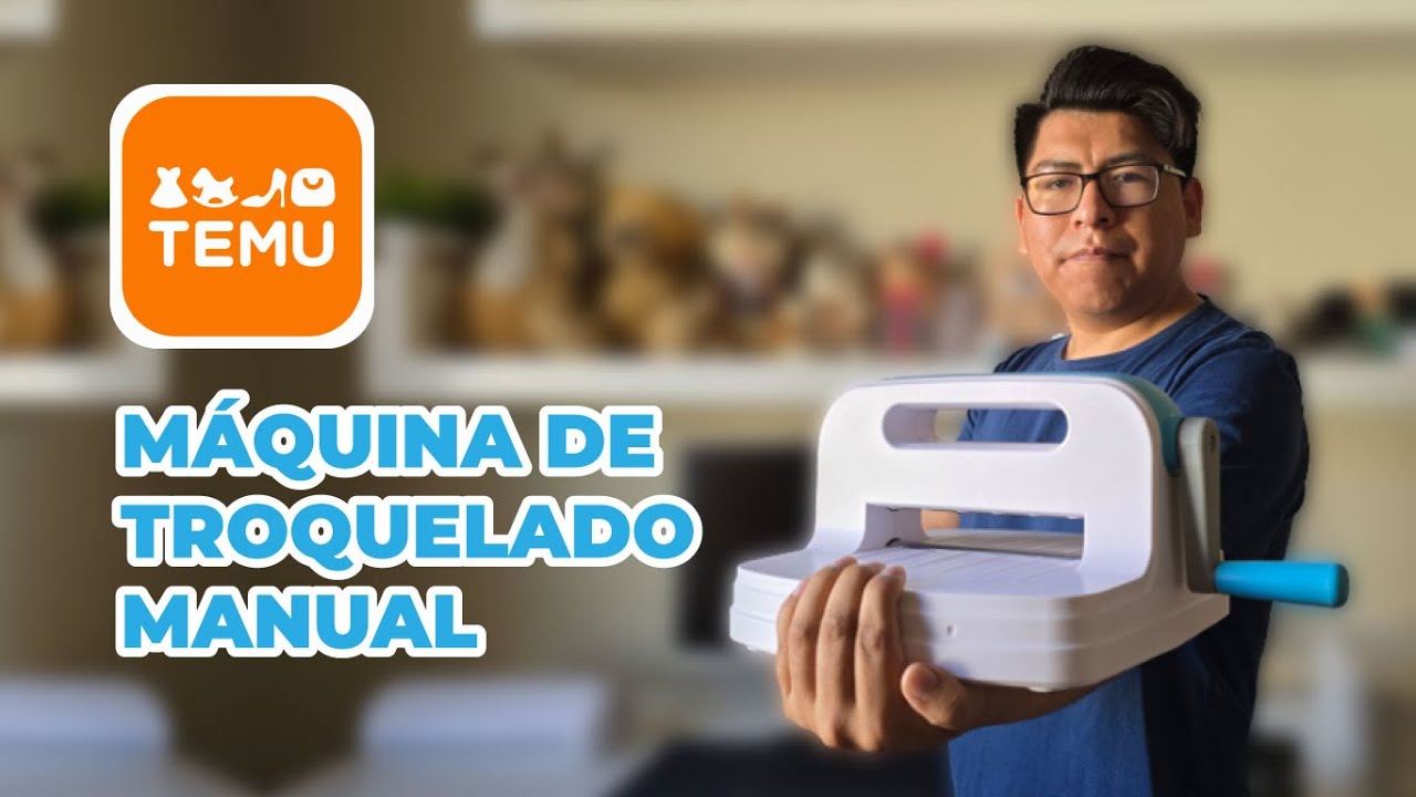 🎯 Máquina de troquelado manual de Temu