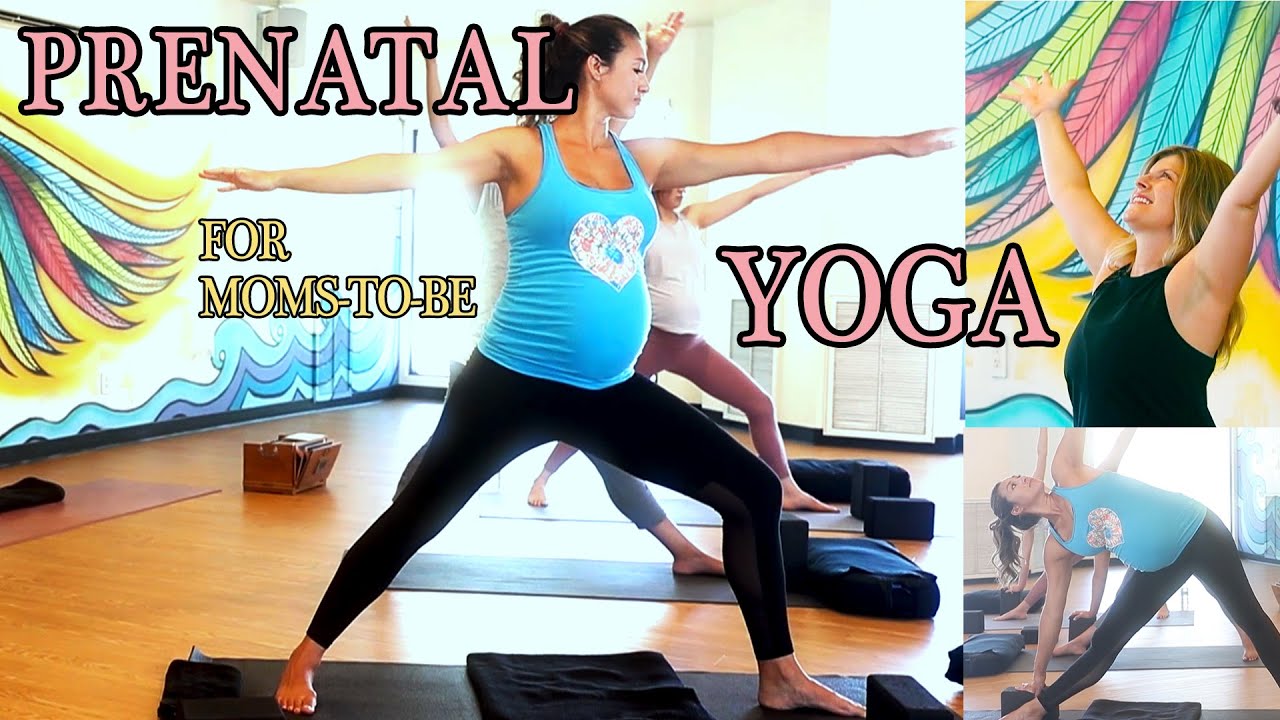 Yoga During Pregnancy Prenatal Yoga Flow For Expecting Moms YouTube