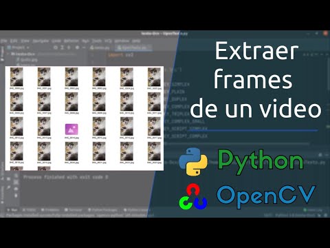 Video: ¿Cómo guardo un fotograma de un video en OpenCV Python?