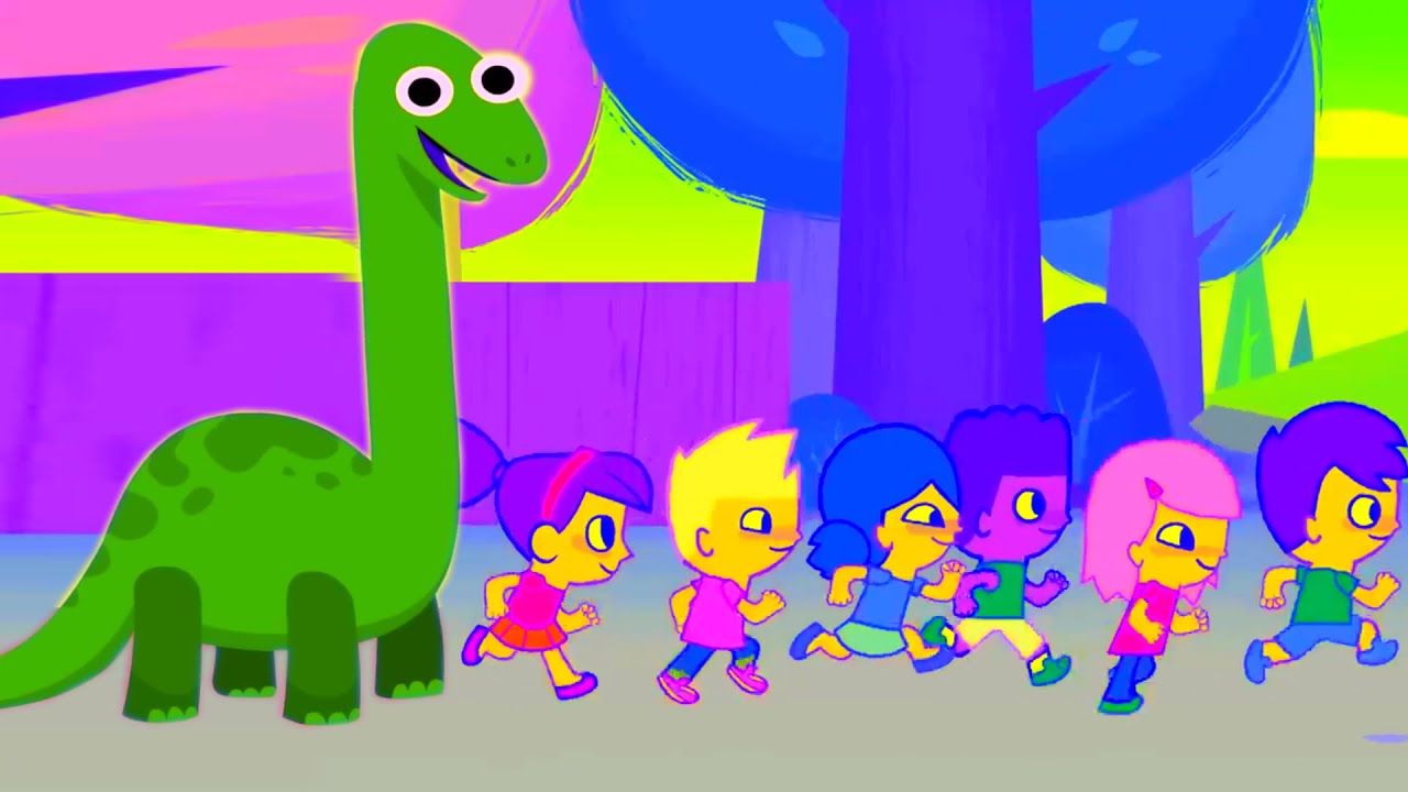 Brontosaurus Run Dinosaur Brontosaurus Run Runn! Super Simple Song pitch effects ...
