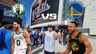 YesYes Vlog #22 NBA Finals 2022 Warriors vs Celtics Chase Center in San Francisco