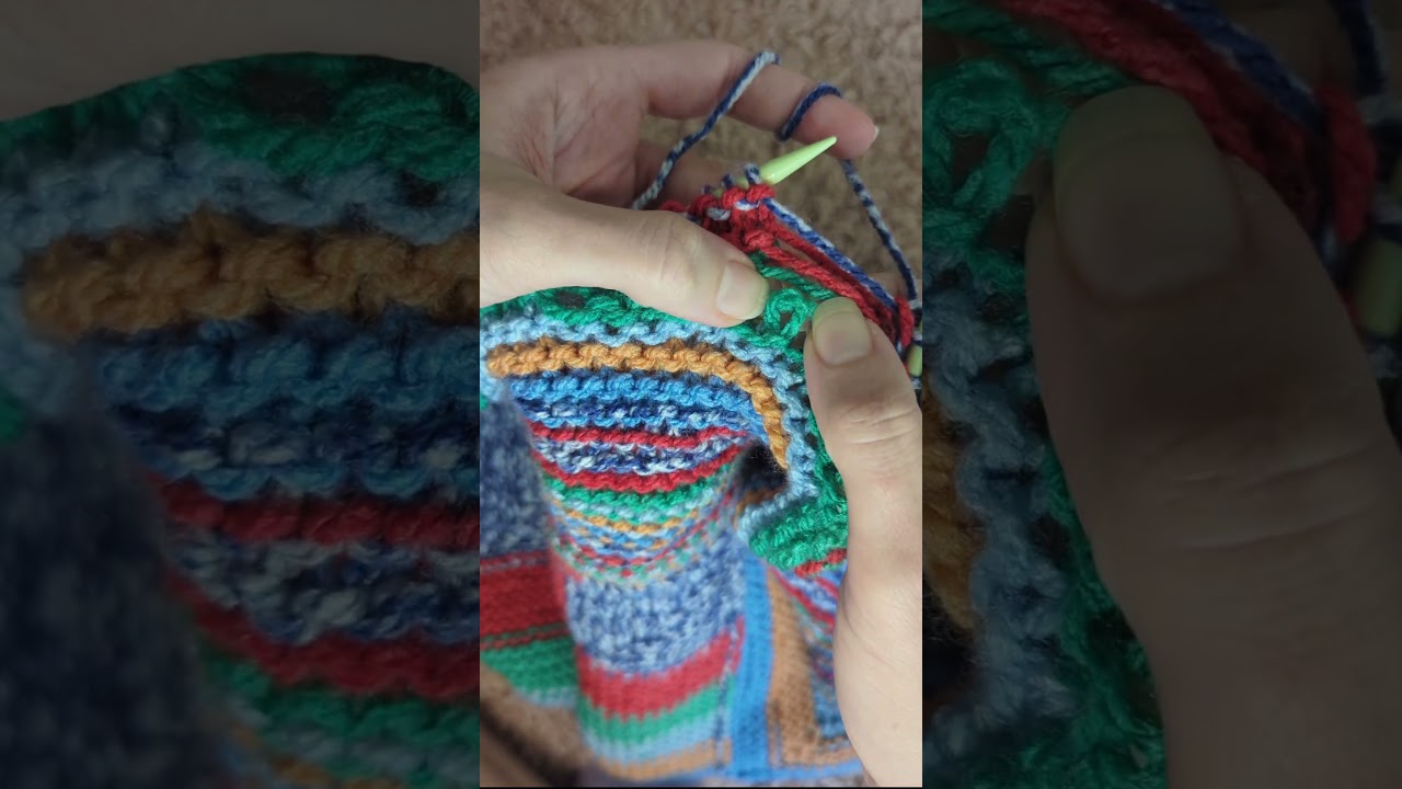 A quick fix got this abandoned wip off the shelf! #knitting #knittingmistakes