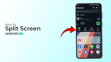 Hoe splits ik het scherm op een Android-telefoon?