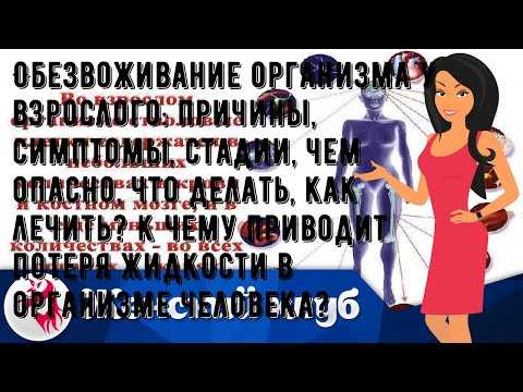 Обезвоживание организма у взрослого: причины, симптомы, стадии, чем опасно, что делать, как лечить.