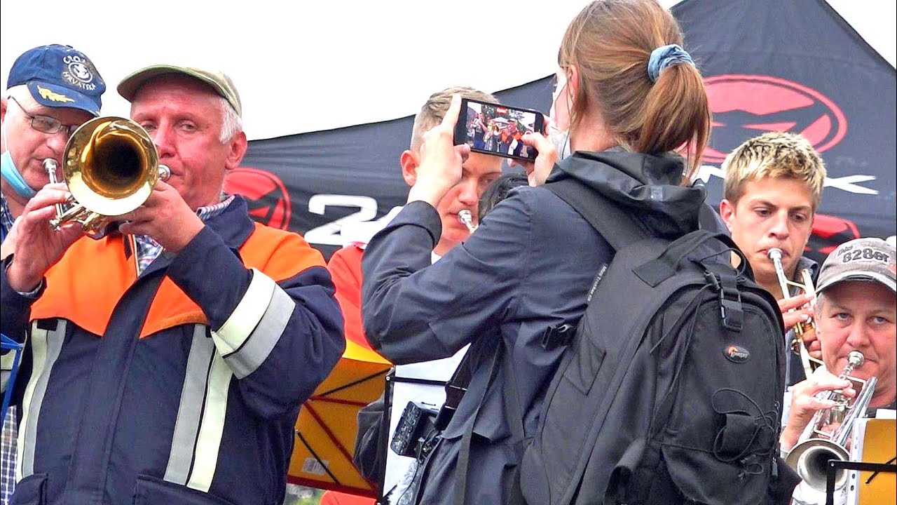 Josef, “Der Trompeter vom Ahrtal” Musiker Flashmob 28.08.2021