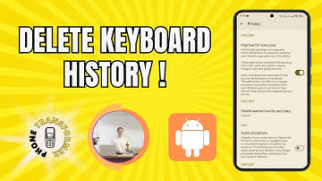 How to Delete Keyboard History on Android