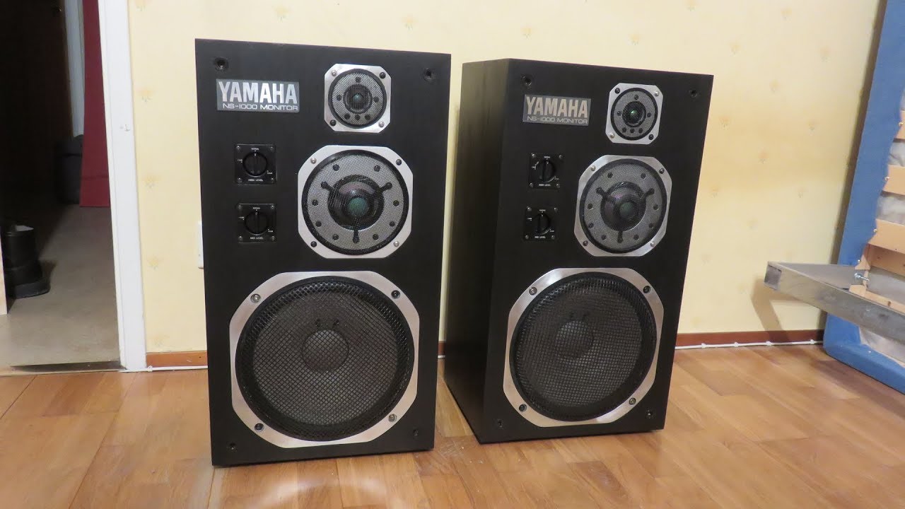 Yamaha NS-1000M Speakers Restoration - YouTube