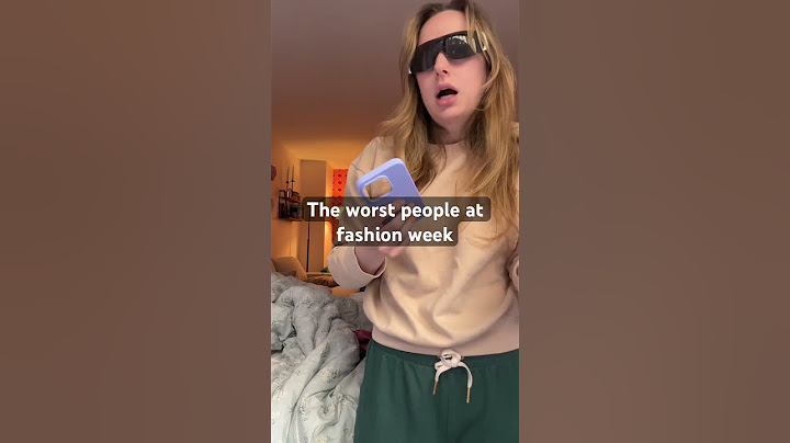 The WORST people at fashion week 🥴 #fashion #nyfw #fashionweek