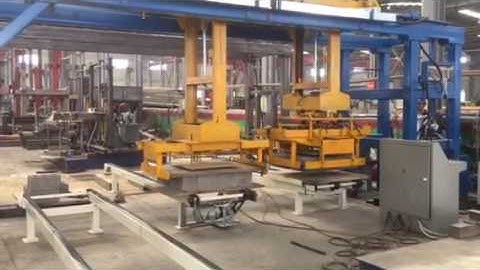 blocks and pallets separating machine