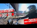 Te platico la historia del foro Sol aprovechando que vamos rodando junto el.