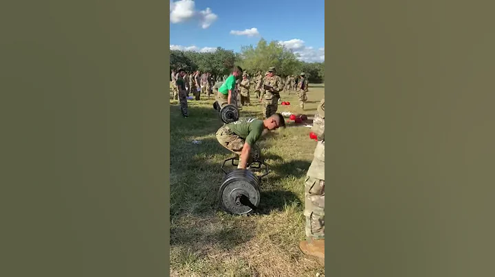 US Army Combat Fitness Test (ACFT) Deadlift @345lbs - DayDayNews