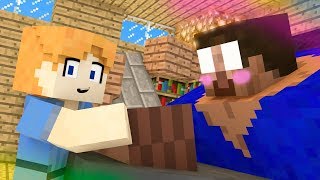 Monster School: Arm Wrestling - Minecraft Animation