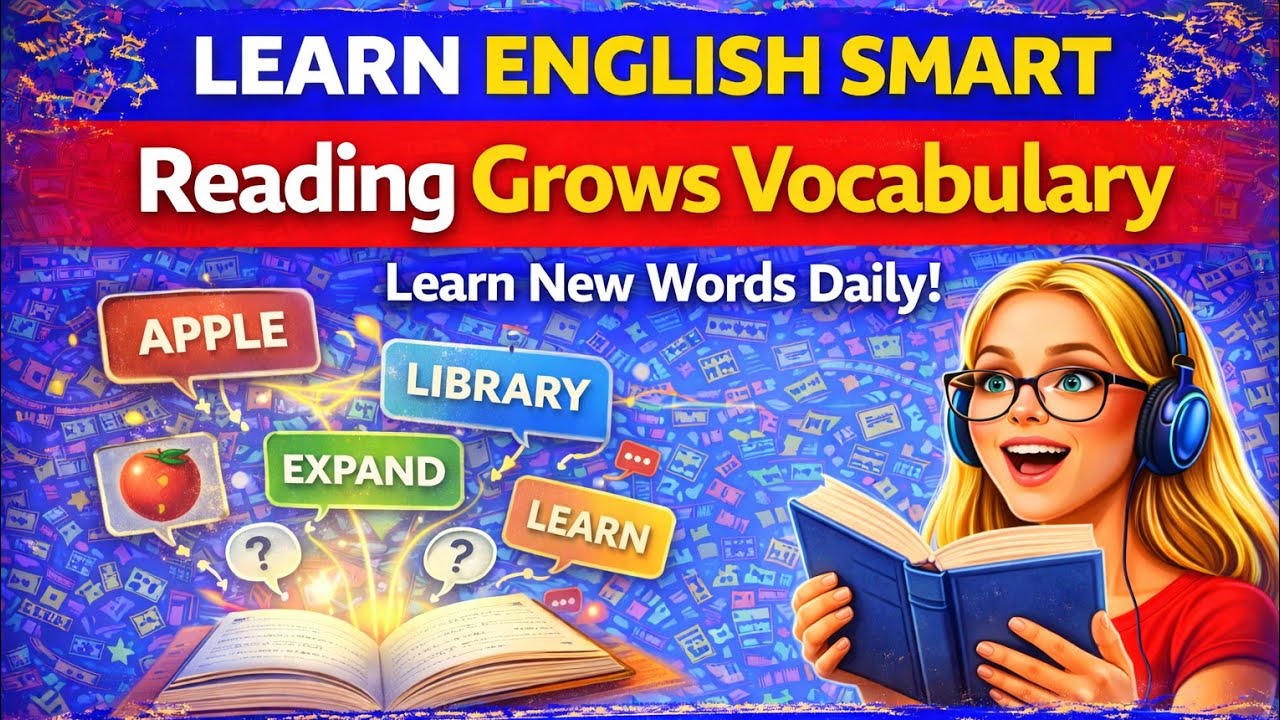 Learn English With Podcast | Why Vocabulary Grows Through Reading | American English Learning 2026