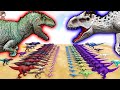 Team Giganotosaurus VS Team Indominus Rex | ARK Mod Battle Ep.270