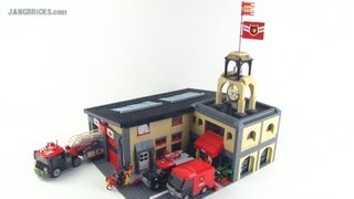 LEGO custom Fire Station MOC