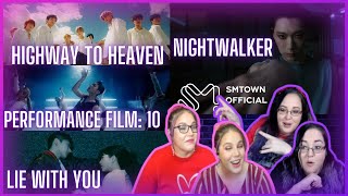 TEN 'Nightwalker' + 'Lie With You' + Performance Film : 10 + NCT 127 'Highway to Heaven' | Reaction