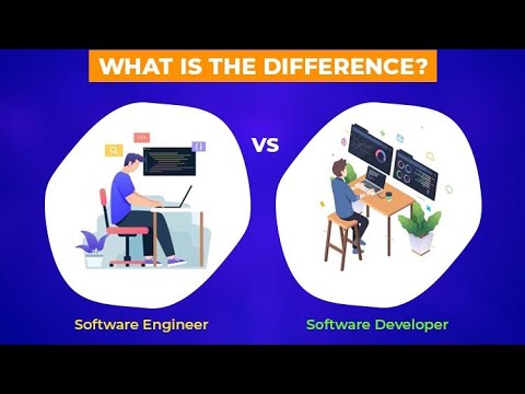 Difference between software developer and software engineer - YouTube