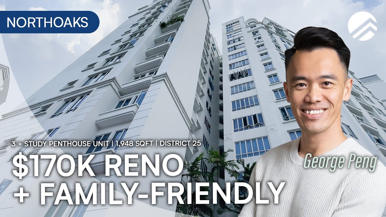 Northoaks - 3 +Study Penthouse with 1,948sqft in Woodlands | SOLD by PLB | George Peng