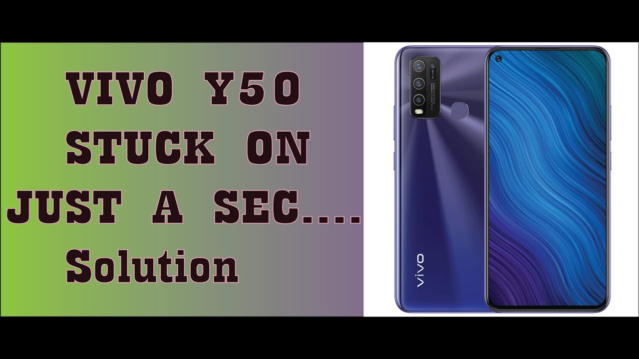 Y50 Stuck On just a sec Solution....