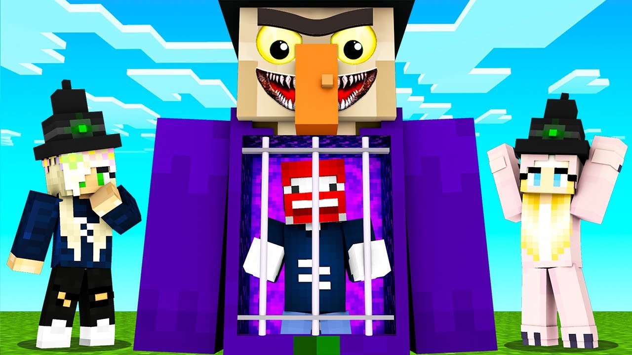 DER HEXEN CLAN SPERRT MICH EIN! - Minecraft Freunde