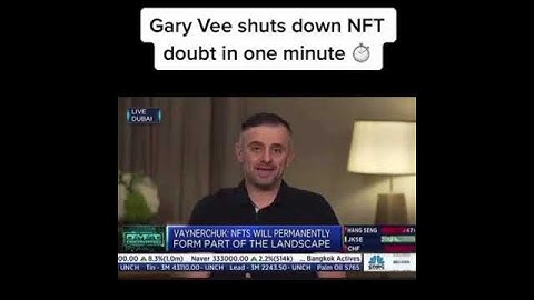 Gary Vee shuts down NFT doubt in one minute...🤯 - PART 2