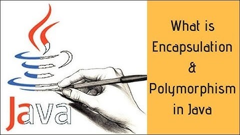 Java Encapsulation & Polymorphism (Tutorial #3 - Part 4)