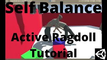 How to make a self balancing active ragdoll in unity3d with Ik