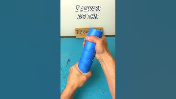 Remove the paint roller fluffies #tipcentric