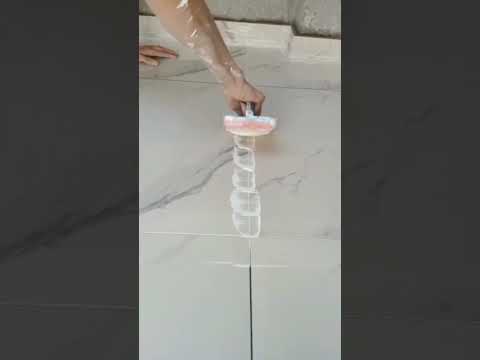 طريقه ملئ فواصل السيراميك والبورسلين بالروبه الجاهزه الفديو كامل في اول تعليق