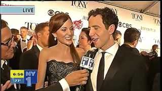 2013 Tony Awards: Red Carpet - Santino Fontana and Laura Osnes Wealth