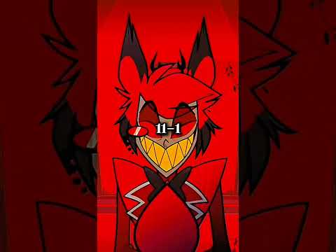 Alastor the radio demon VS Saren #capcut #shorts #hazbinhotel