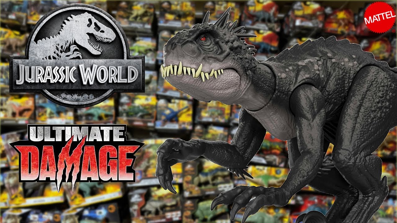 Jurassic World Ultimate Damage Scorpios Rex + Scan Code! - YouTube