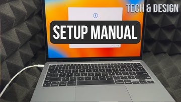 MacBook Air M2 & MacBook Air M1 Set Up without Apple ID and no personal information