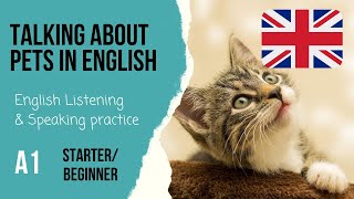 🐕Hablando de mascotas🐈Preguntas de examen oral y práctica de comprensión auditiva de inglés para ...