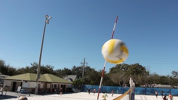 Ball "OUT"- Beach Volleyball Rules-LIVE EXAMPLE