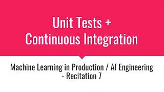 Continuous Integration - GitHub Actions & Circle CI