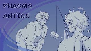 Grian, Scar, Skizz, & Impulse's phasmophobia antics || ANIMATIC