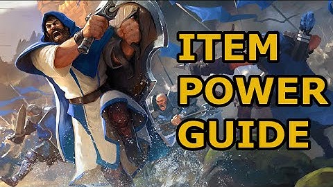 Albion Online - ITEM POWER guide