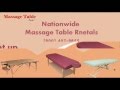 Massage Table Rental