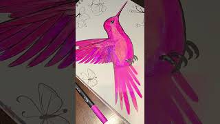 Pink tones and peaceful moments ✨#artasmr #colorblending #pinkart #satisfyingart #paintedpeace