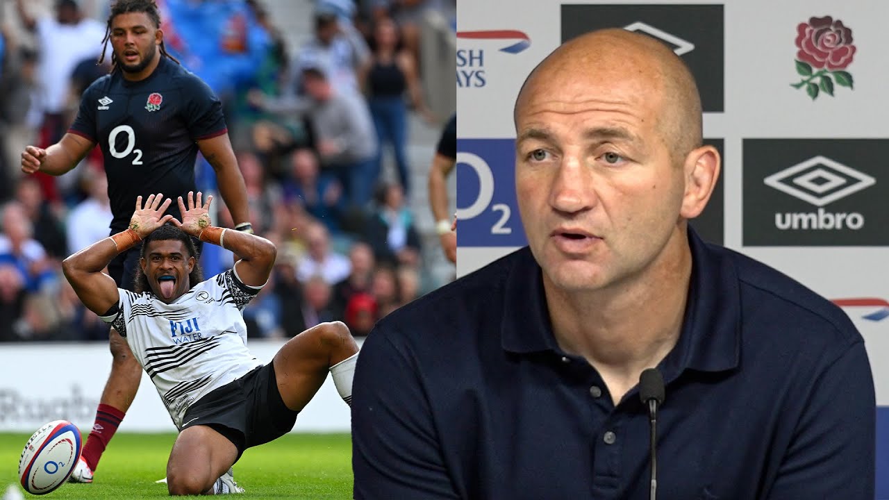 Steve Borthwick tries to explain what happened after Fiji beat England rugby 
