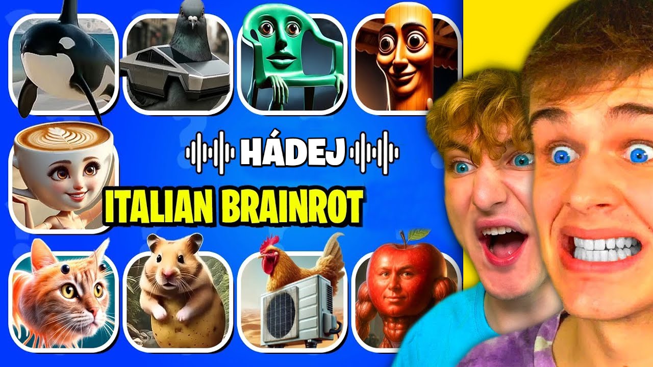 TESTUJEME své ZNALOSTI v ITALIAN BRAINROT KVÍZU!