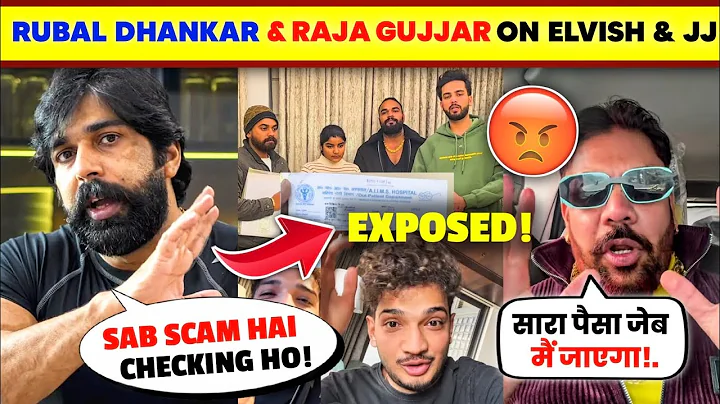 OMG!🤯 Rubal Dhankar & Raja Gujjar ANGRY On Elvish Yadav Scam Allegation😡| Elvish Yadav Vs Munawar..