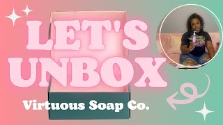 Vlogmas Ep. 10 Virtuous Soap Company Unboxing • My Christmas Tree is TOO Small!