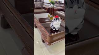 Siêu phẩm sofa gỗ gõ đỏ pachy cho phòng 20m2 #sofachanthuyen #sofahevean #sofagogodo