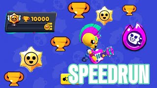 10K кубков на Speedrun.Проект в бравл старс⭐😎