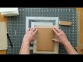 DIY Watercolor Sketchbook (Accordion Style) no sewing, stapling or taping