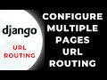 Python Django Multiple HTML Pages Configure Routing (urls.py)