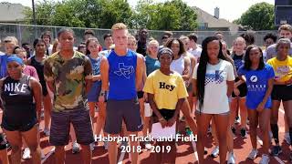 Hebron Cross Country and Track Fundraiser 2018-2019
